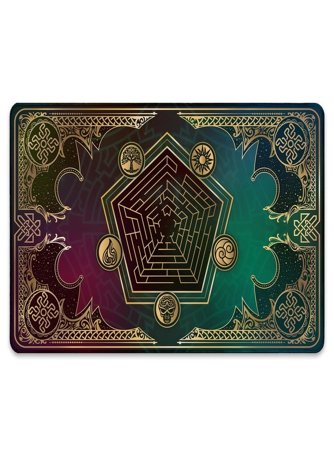 Paramint Mana Blast - MTG Playmat - Compatible with Magic The Gathering Playmat for Casual & Competitive Card Matches - Play MTG, YuGiOh, TCG - Original Play Mat Art Designs & Accessories - Image 2